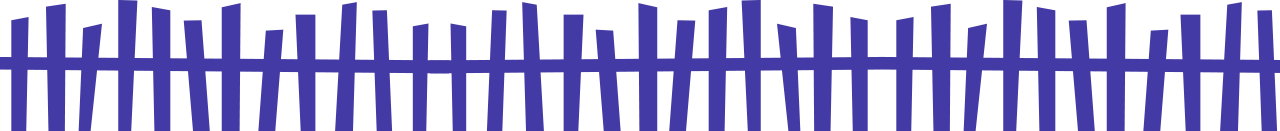 Purple abstract fence-like pattern with vertical bars