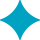Blue diamond geometric shape icon.