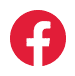 Red circle with white lowercase 'f'.