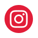 Red Instagram logo icon
