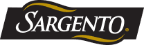 Sargento-Logo Sargento cheese brand logo with black background