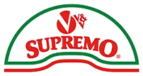 V&V Supremo logo in red and green colors.
