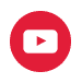 Red YouTube play button icon