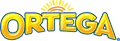 Ortega logo with yellow sunburst